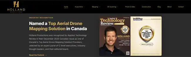 Holland Productions recognition