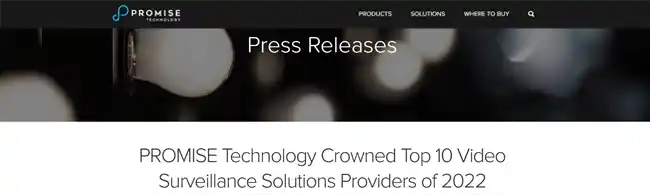 PROMISE Technology recognition