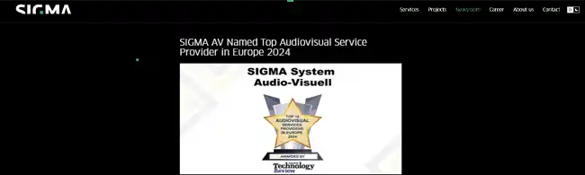 SIGMA AV recognition